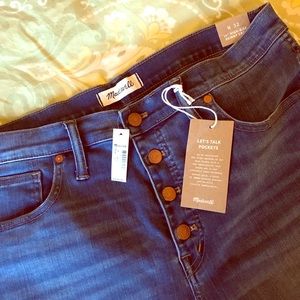 Madewell high rise jeans